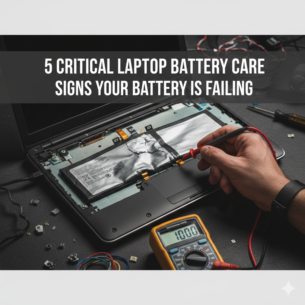 5 Critical Laptop Battery Care Signs Your Battery Is Failing