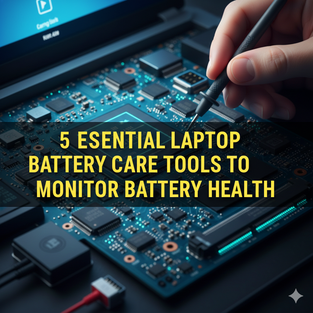 5 Essential Laptop Battery Care Tools to Monitor Battery Health