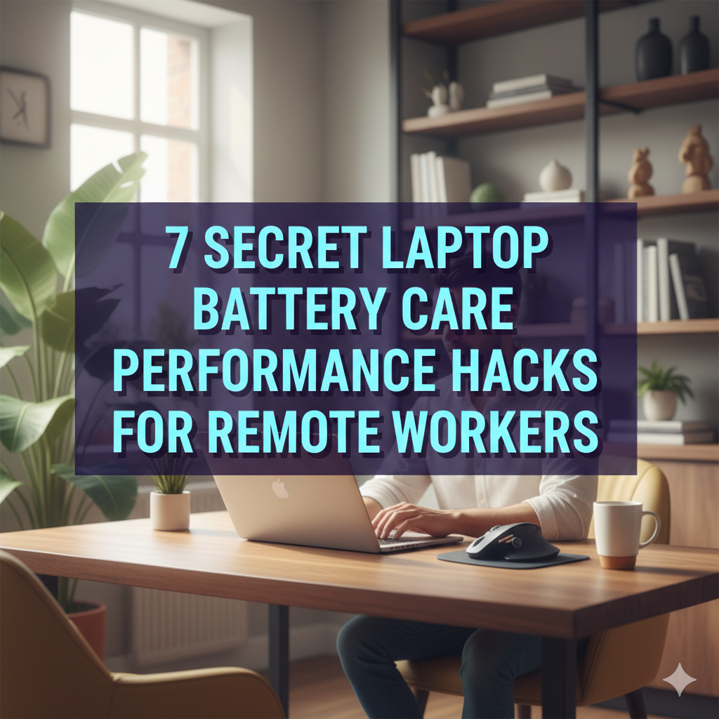 7 Secret Laptop Battery Care Performance Hacks for Remote Workers