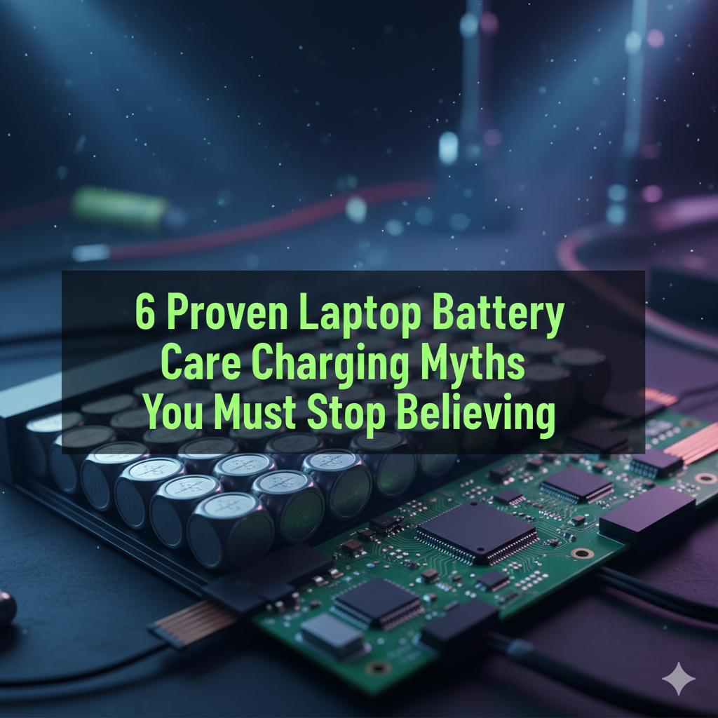 6 Proven Laptop Battery Care Charging Myths You Must Stop Believing