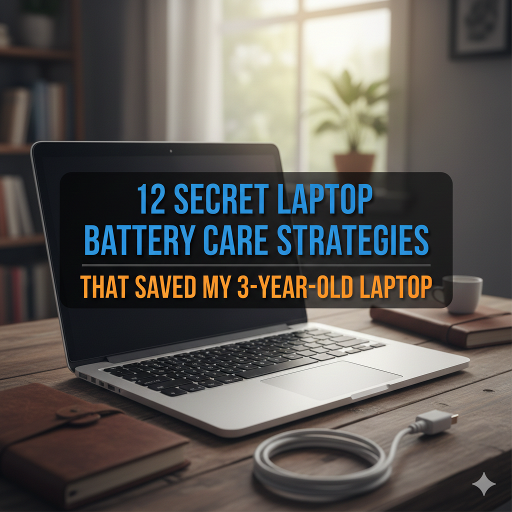 12 Secret Laptop Battery Care Strategies That Saved My 3-Year-Old Laptop