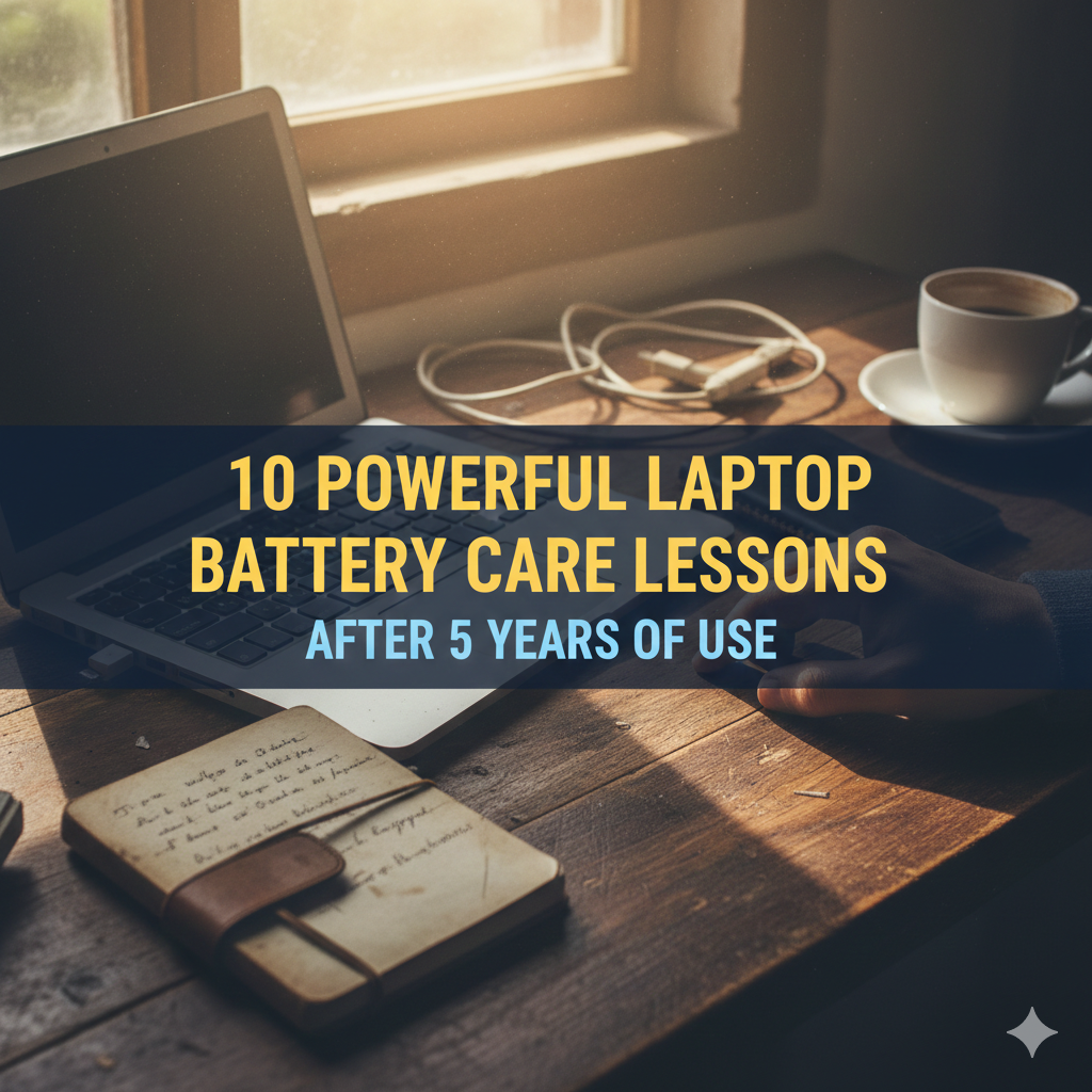 10 Powerful Laptop Battery Care Lessons After 5 Years of Use