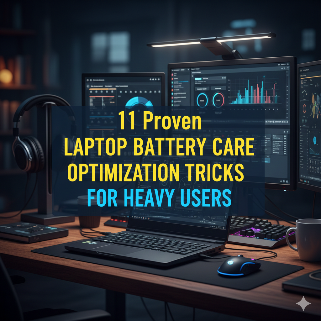 11 Proven Laptop Battery Care Optimization Tricks for Heavy Users
