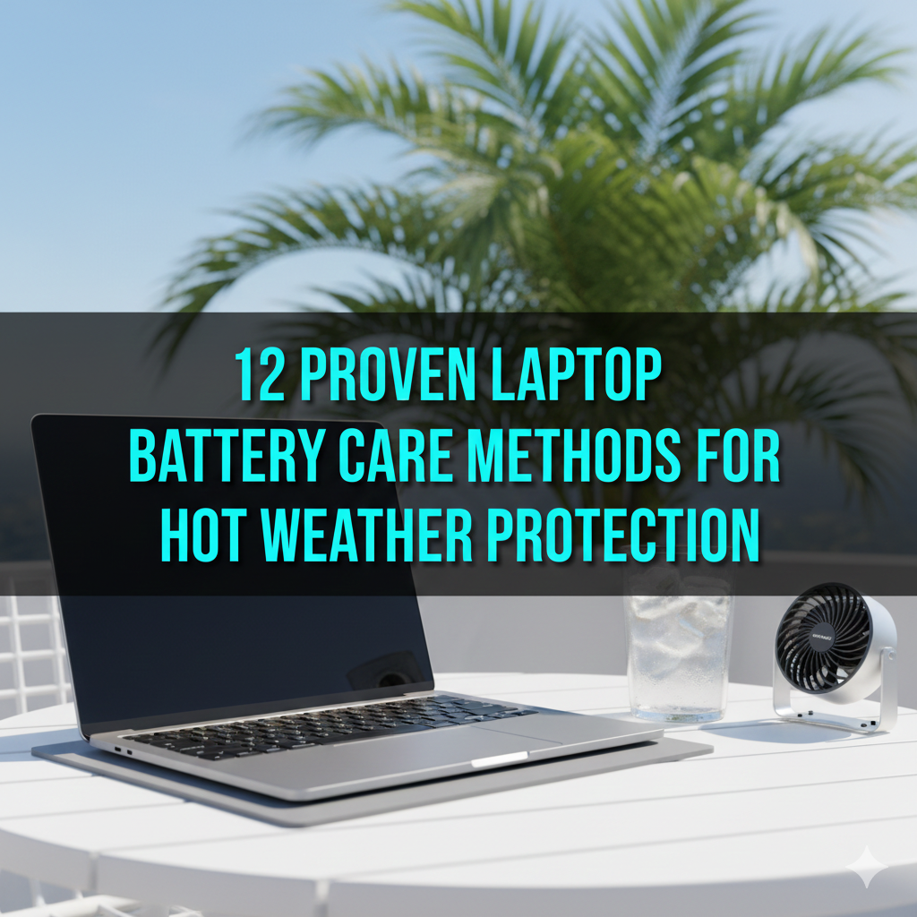 12 Proven Laptop Battery Care Methods for Hot Weather Protection