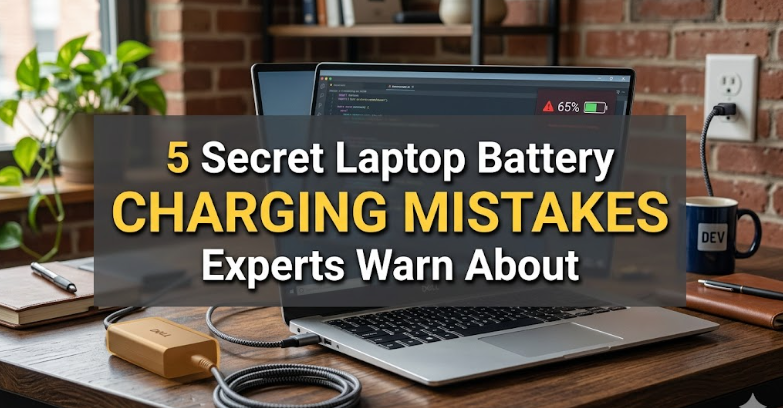 5 Secret Laptop Battery Charging Mistakes Experts Warn About