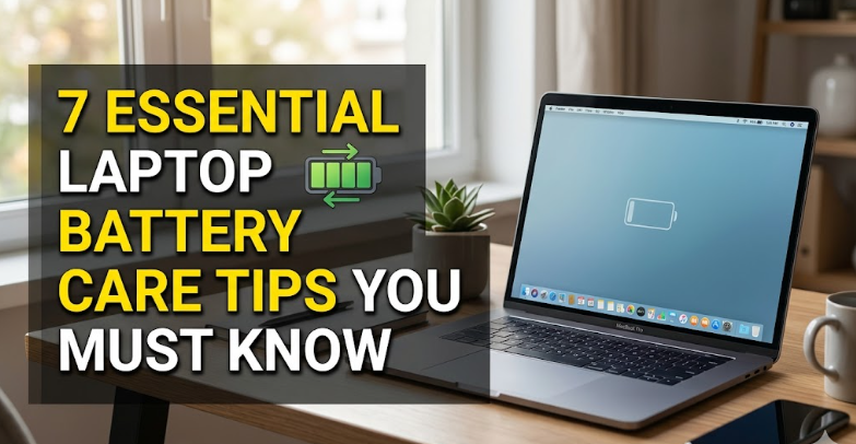 7 Essential Laptop Battery Care Tips You Must Know