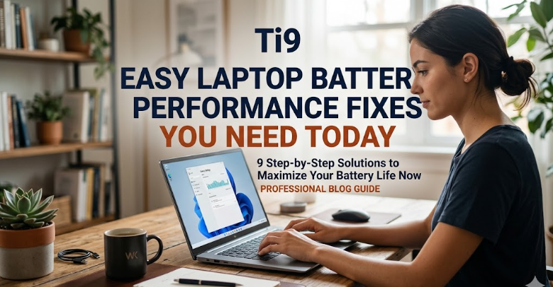 9 Easy Laptop Battery Performance Fixes You Need Today