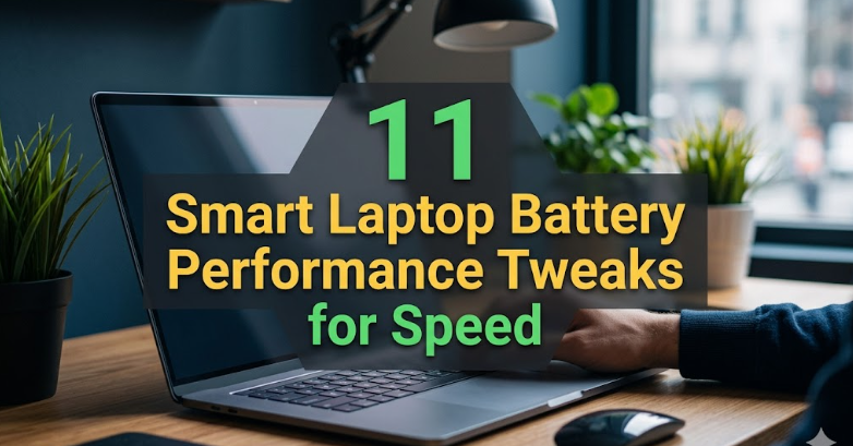 11 Smart Laptop Battery Performance Tweaks for Speed