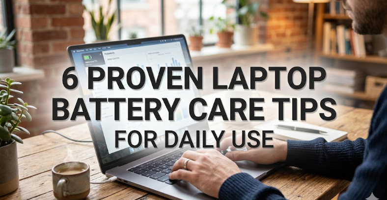 6 Proven Laptop Battery Care Tips for Daily Use