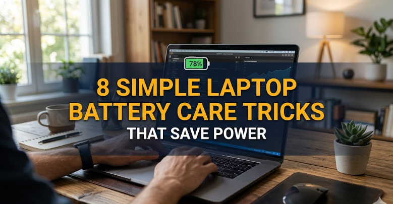 8 Simple Laptop Battery Care Tricks That Save Power
