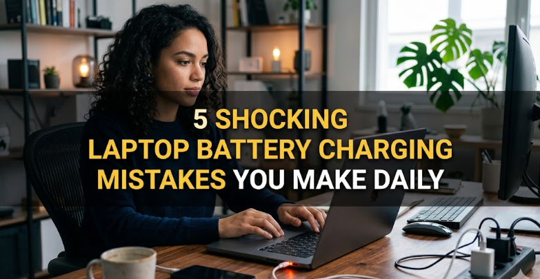 5 Shocking Laptop Battery Charging Mistakes You Make Daily