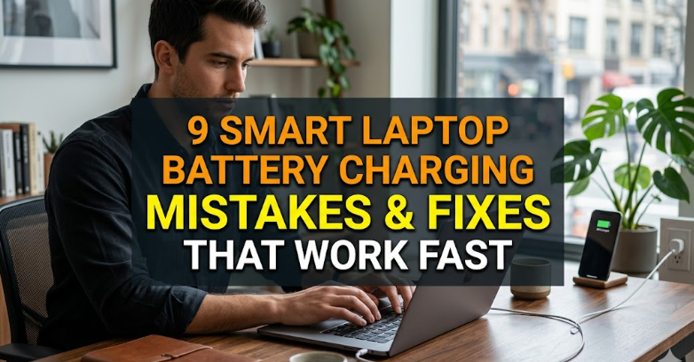 9 Smart Laptop Battery Charging Mistakes Fixes That Work Fast