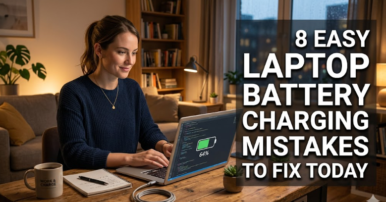 8 Easy Laptop Battery Charging Mistakes to Fix Today