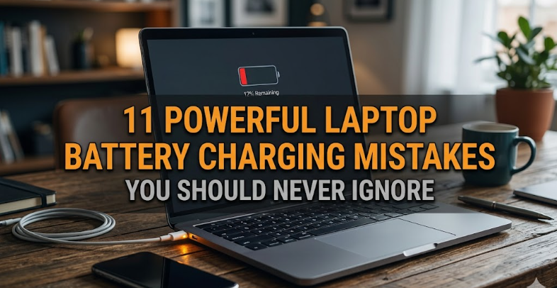 11 Powerful Laptop Battery Charging Mistakes You Should Never Ignore