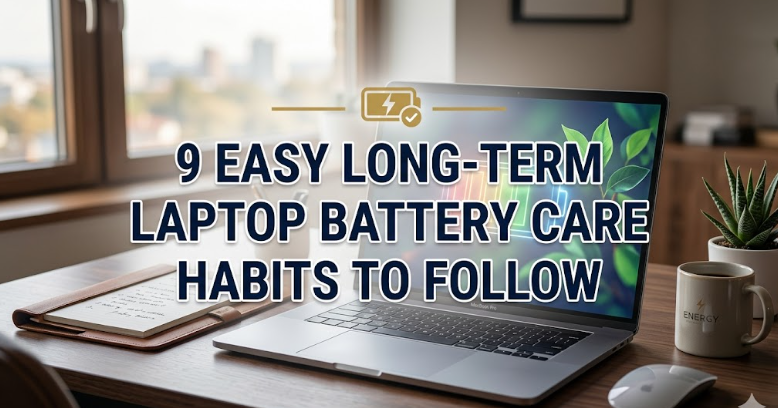 9 Easy Long-Term Laptop Battery Care Habits to Follow