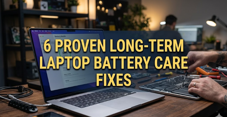 6 Proven Long-Term Laptop Battery Care Fixes